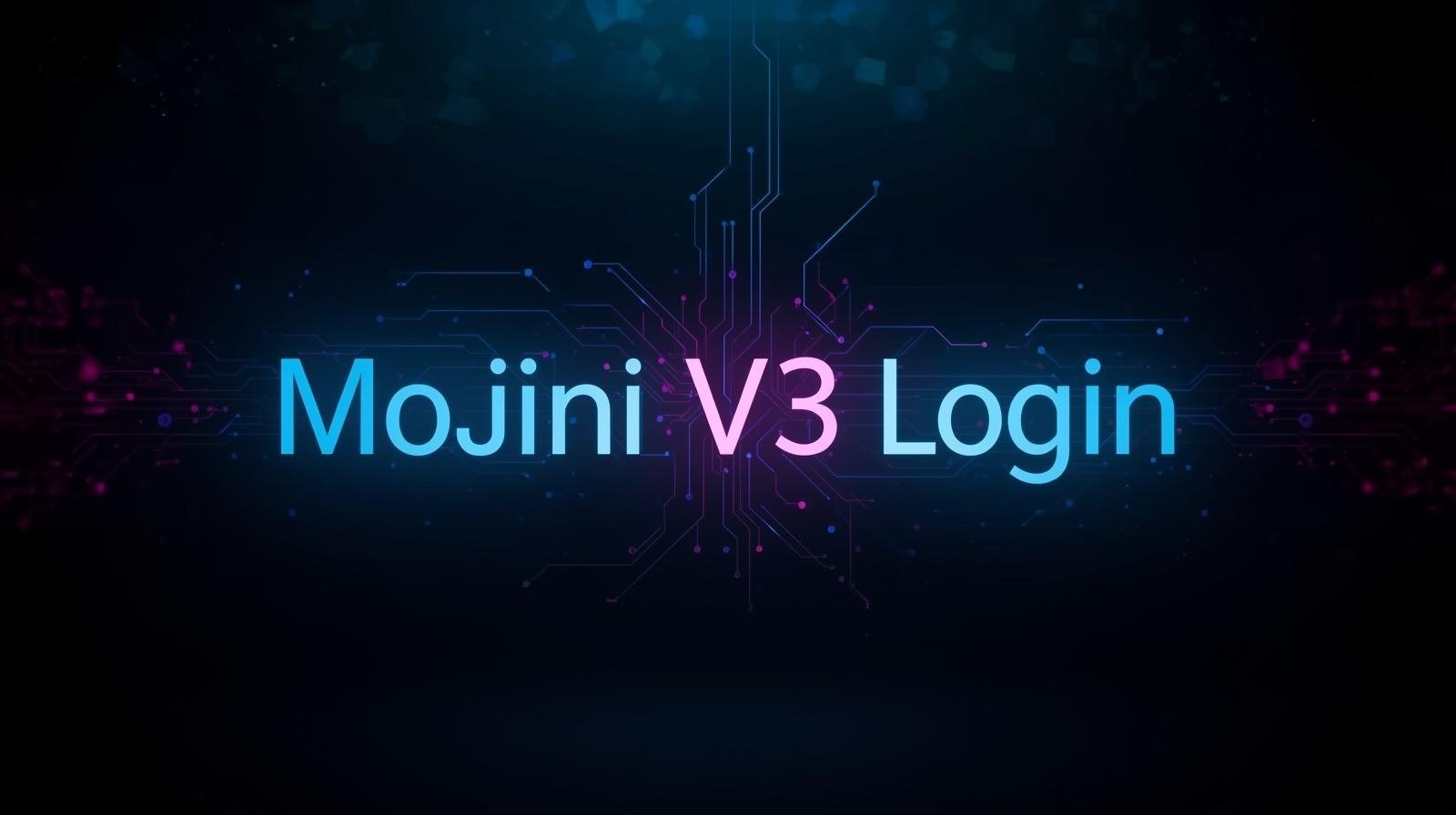Mojini login